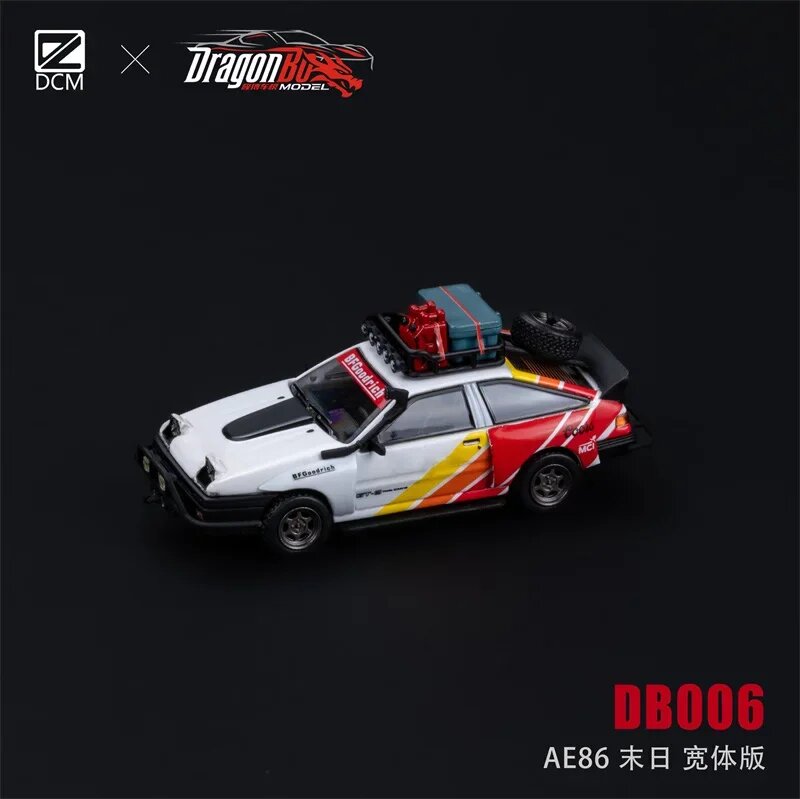 D.BoModel & DCM 1:64 AE86 Limited 999, литая под давлением коллекция моделей автомобилей, миниатюрная коллекция