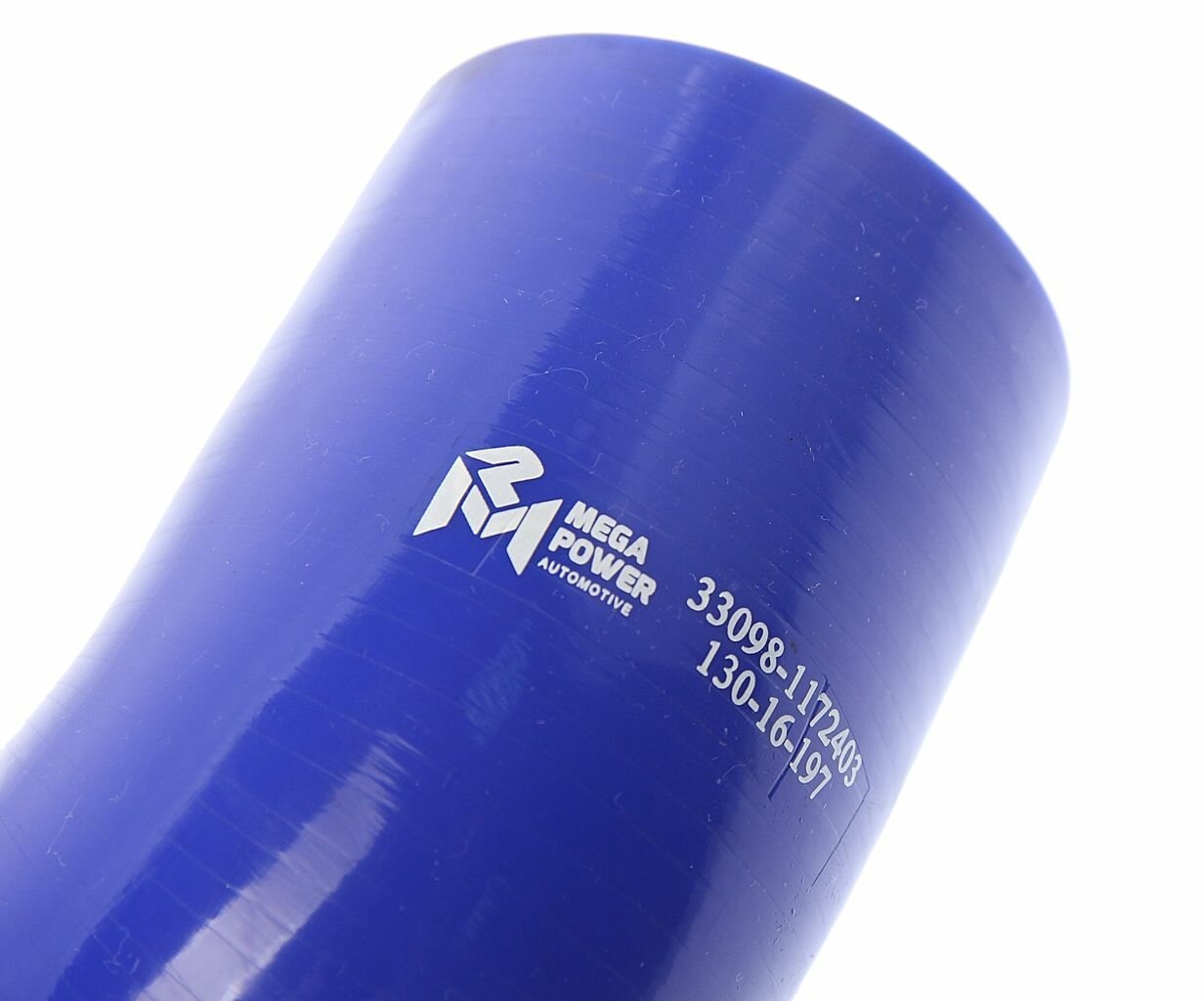 Патрубок интеркулера угловой для ГАЗ-33088, 33098, ГАЗон Next дв. ЯМЗ арт 13016197 MEGAPOWER AUTOMOTIVE