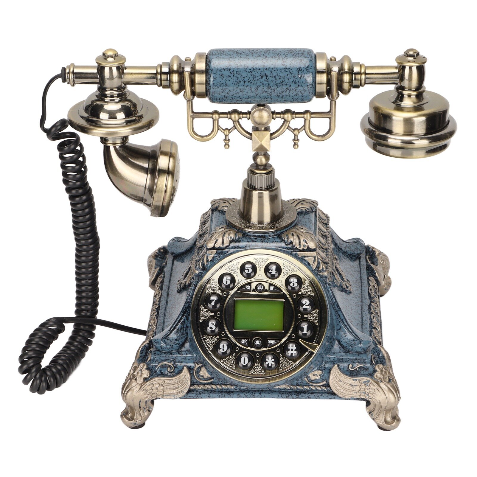 Старомодный проводной телефон, MS-5501D, с функциями FSK и DTMF, для жилых помещений