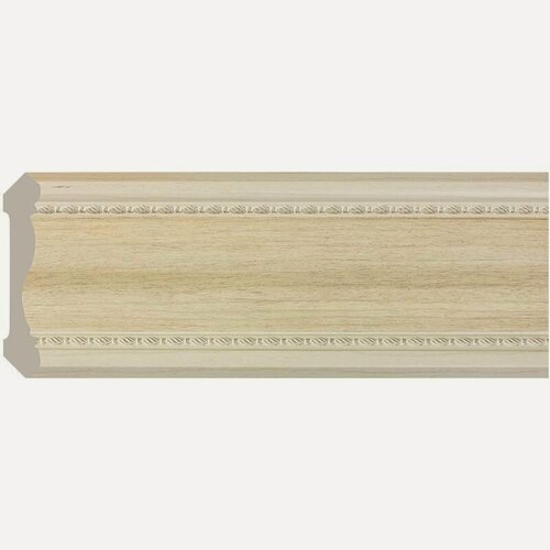 Изображение товара Багет Cosca "Карниз 80", 2.4м, влагостойкий, полистирол, набор 4 шт