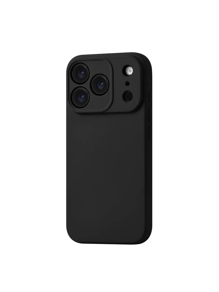 Чехол на iPhone 17 Pro ROCKET Sense, с защитой камеры, цвет: черный — фото 1