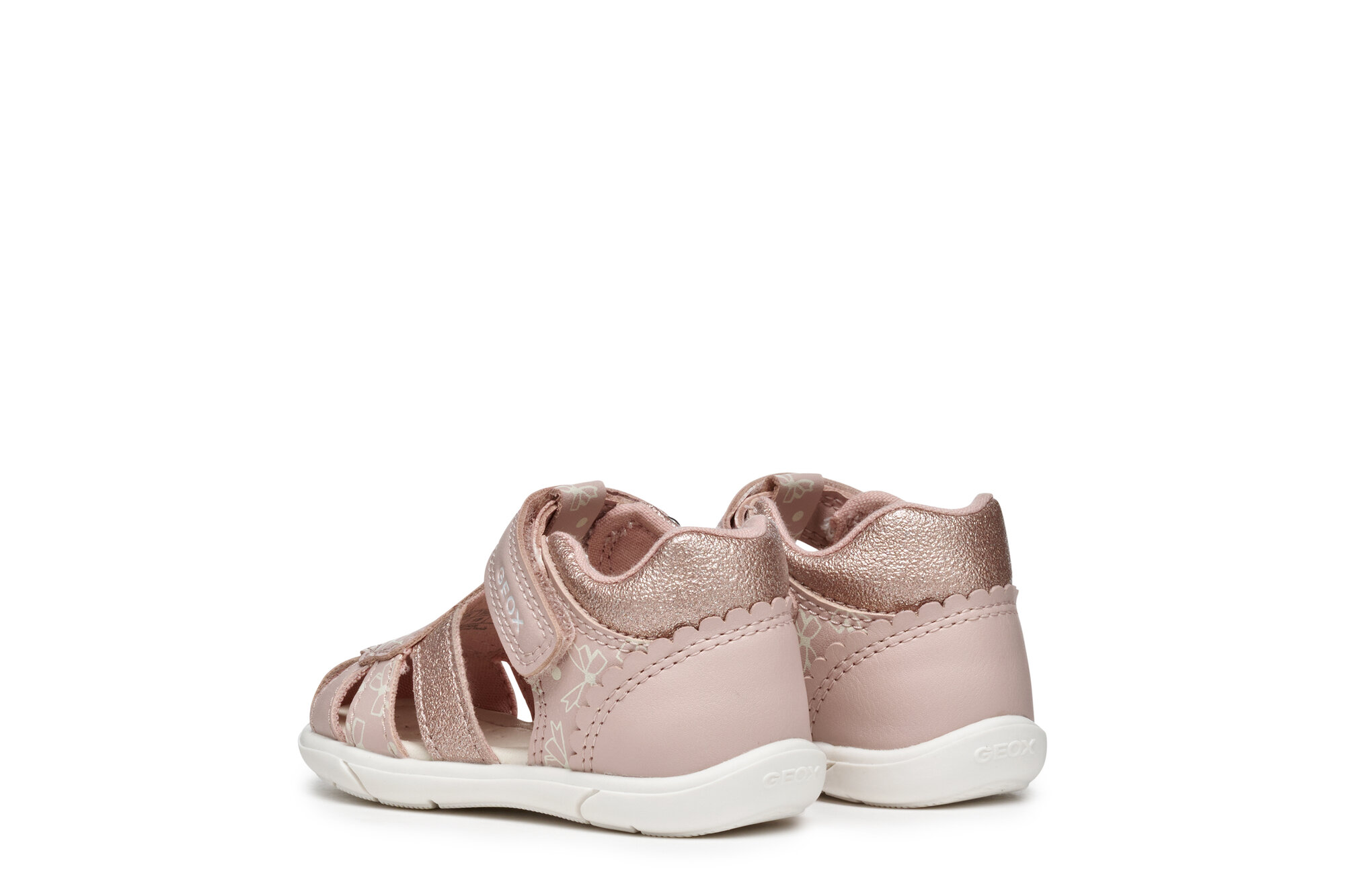 Сандалии GEOX Zapito, размер 20 EU, светло-розовый — фото 1