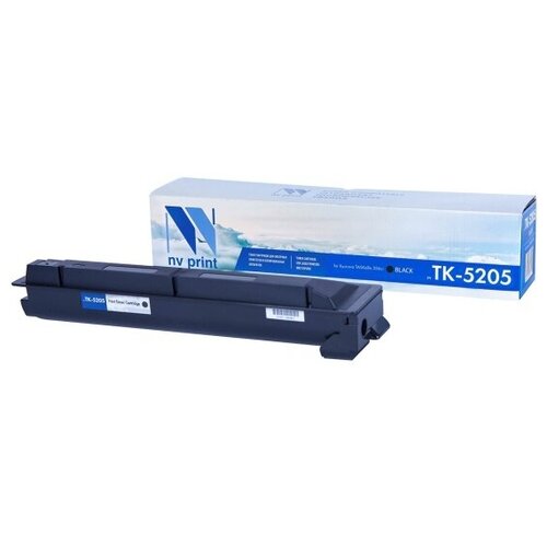 Тонер Картридж NV Print TK-5205 Black для Kyocera TASKalfa 356ci (18000k) картридж nv print tk 5205 cyan для kyocera 12000 стр голубой