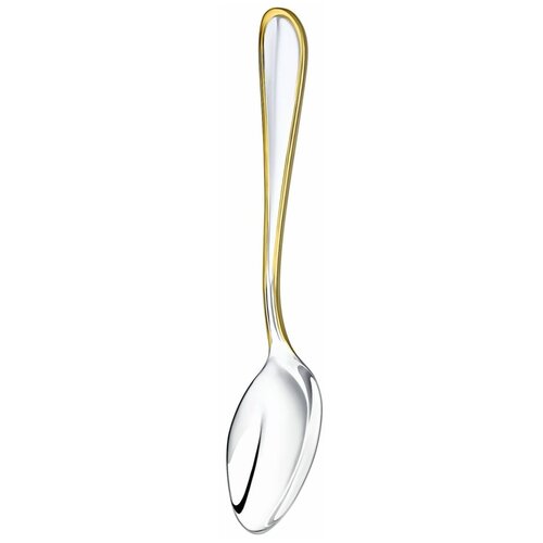 фото "ложка чайная кольчугинский мельхиор ""капелька"" с позолотой" кольчугинский мельхиор,кольчугинский мельхиор