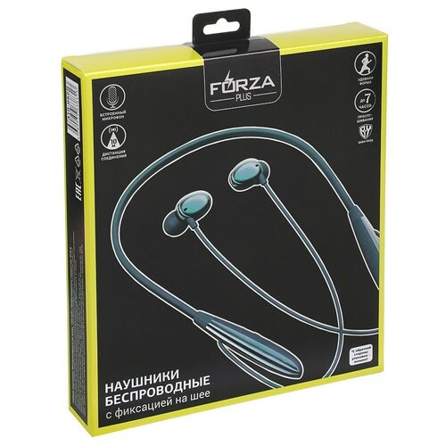 Наушники Forza 410-052 беспроводные на шею 120мАч прорезиненное покрытие ВТ50 189300₽