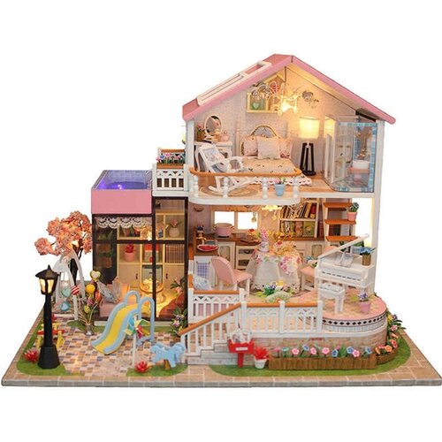 Сборная модель Румбокс. Миниатюрный Дом мечты миниатюрный дом деревянный миниатюрный дом миниатюрная модель миниатюрное украшение для дома
