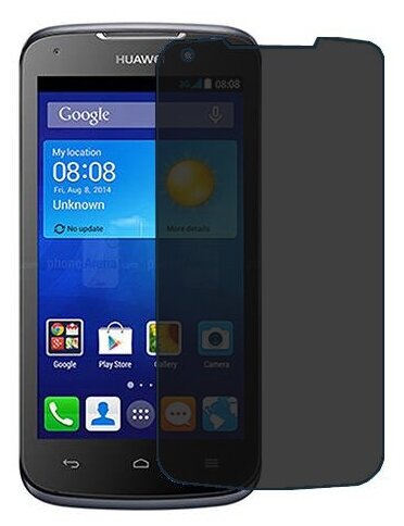 Huawei Ascend Y520 защитный экран пленка гидрогель конфиденциальность (силикон) Одна штука