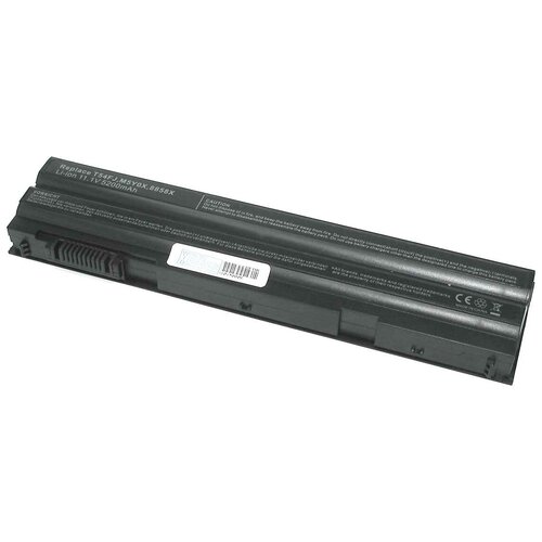 аккумуляторная батарея iqzip для ноутбука dell latitude e6420 5200mah t54fj 4nw9 oem черная Аккумуляторная батарея для ноутбука Dell Latitude E6420 5200mAh T54FJ (4NW9) OEM черная