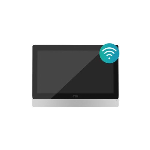 фото Монитор видеодомофона (переговорное устройство) cctv-wifi ctv-m5902(черный)