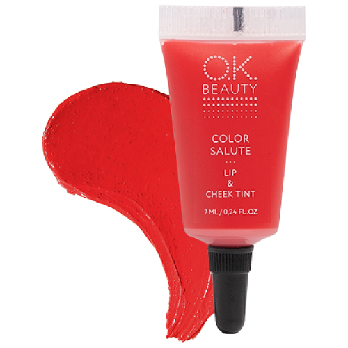 OK Beauty Тинт для губ и щек Color Salute, geisha тинт для губ и щек ok beauty color salute 7 мл