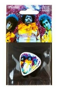 Коллекционные медиаторы Джими Хендрикс Are You Experienced? 6шт