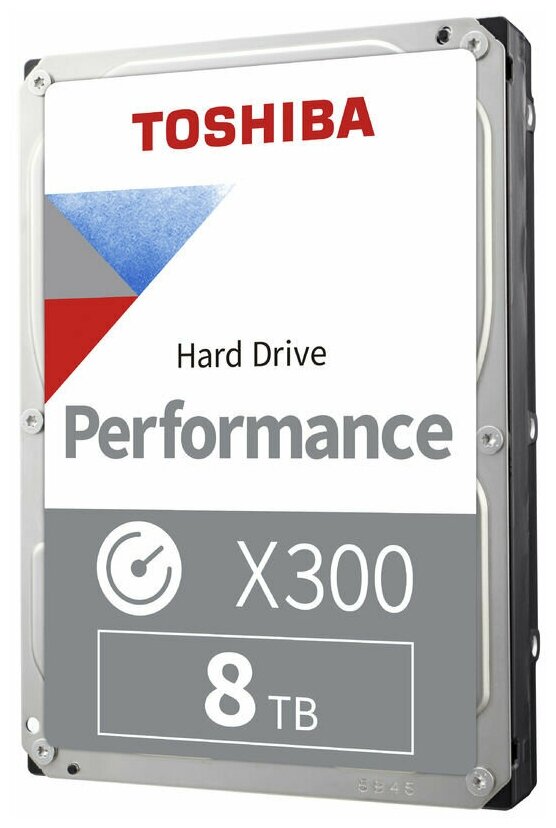 Жесткий диск Toshiba X300 SATA-III 8Tb7200rpm256Mb35 HDWR480UZSVA 2403000₽