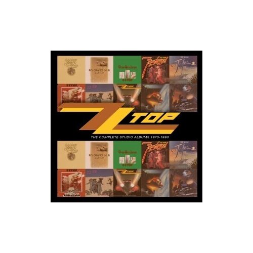 Компакт-Диски, Lone Wolf Productions, ZZ TOP - The Complete Studio Albums 1970-1990 (10CD)