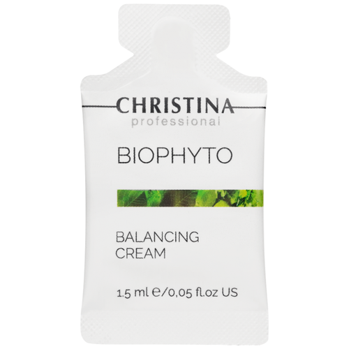 фото Крем для лица christina biophyto balancing cream балансирующий, 30 шт х 1.5 мл