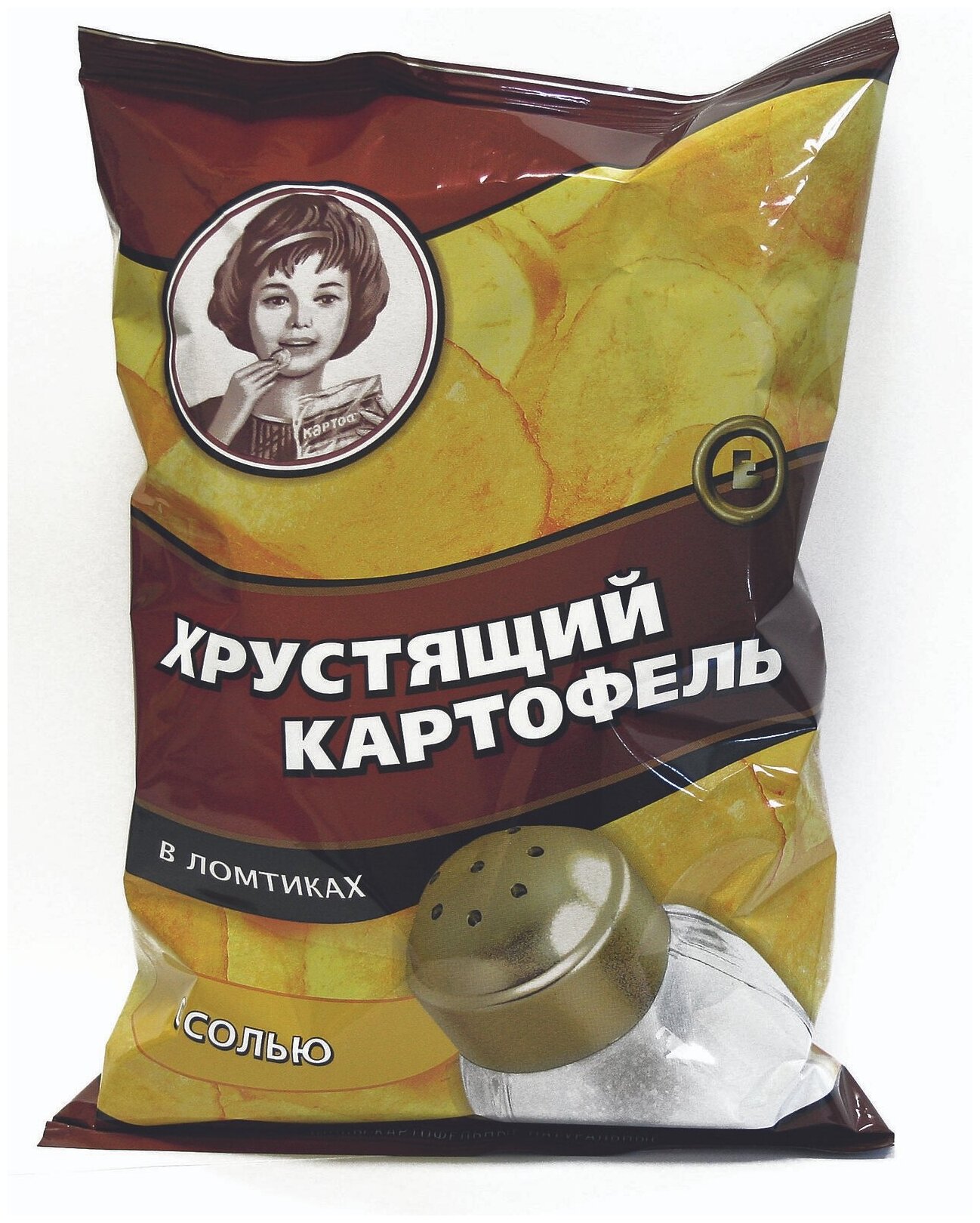 Чипсы Хрустящий Картофель Соль, 40г по 30шт