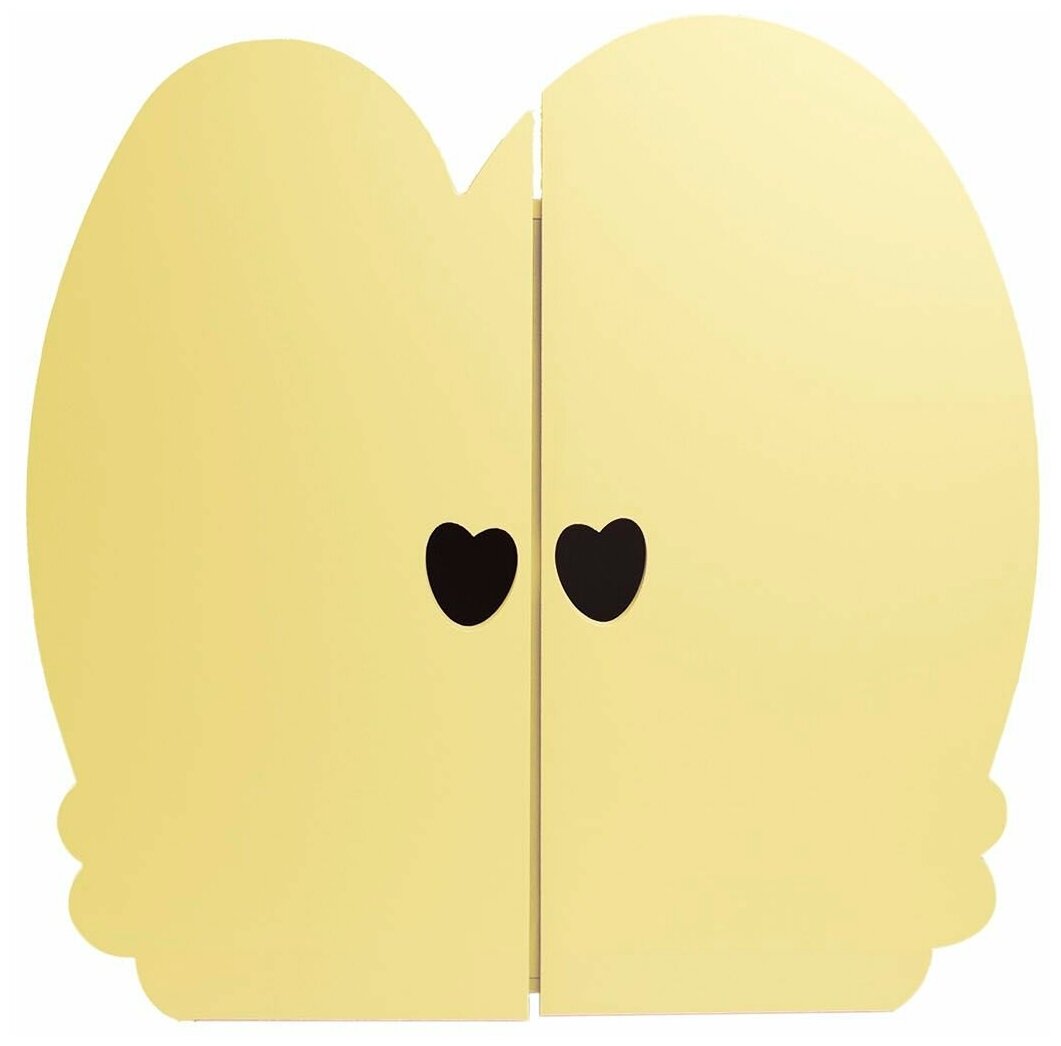 Кукольный шкаф Мини, цвет: нежно-желтый