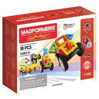 Конструктор MAGFORMERS 707020 Wow Plus Set, 18 дет.