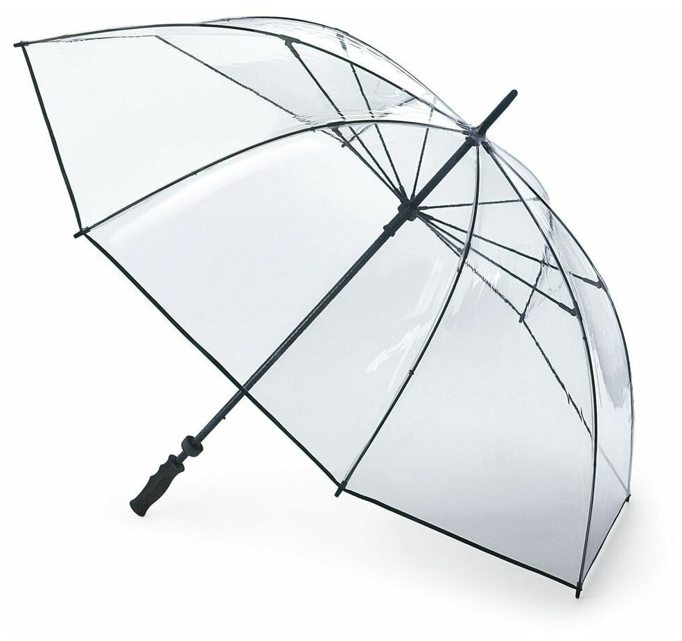 S841-004 Clear (Прозрачный) Зонт мужской гольфер Fulton