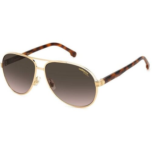Солнцезащитные очки CARRERA, коричневый, золотой