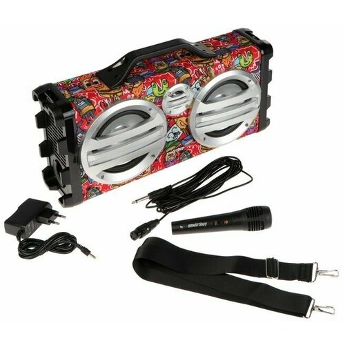 Портативная колонка Smartbuy FUTURA 22Вт Bluetooth MP3 FM-радио караоке 439100₽