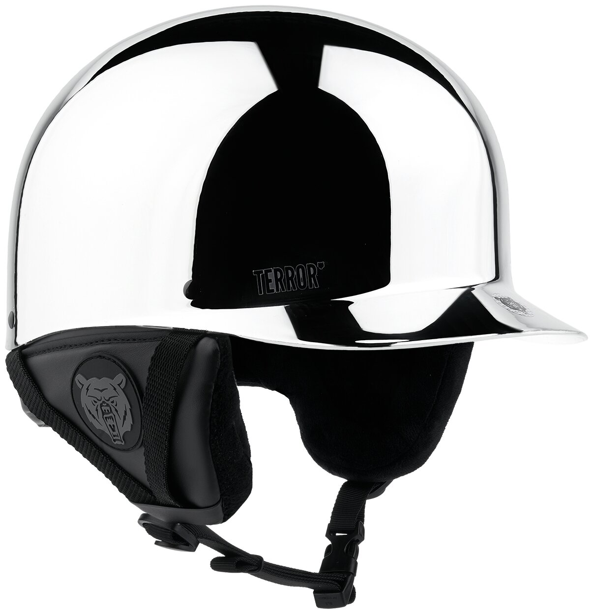 Шлем TERROR 2021-22 - CRANG Chrome Silver, размер M 56-59, цвет:Белый