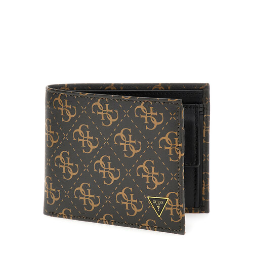 фото Кошелек guess, коричневый, бежевый