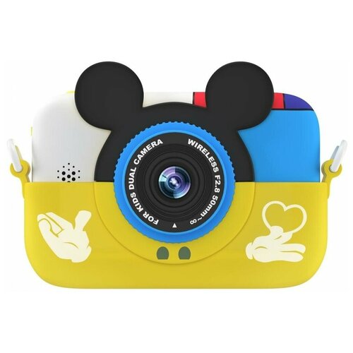 Детский фотоаппарат Mickey Mouse желтый 315000₽