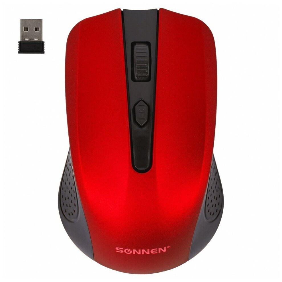 Мышь Sonnen V99 USB Red 513529