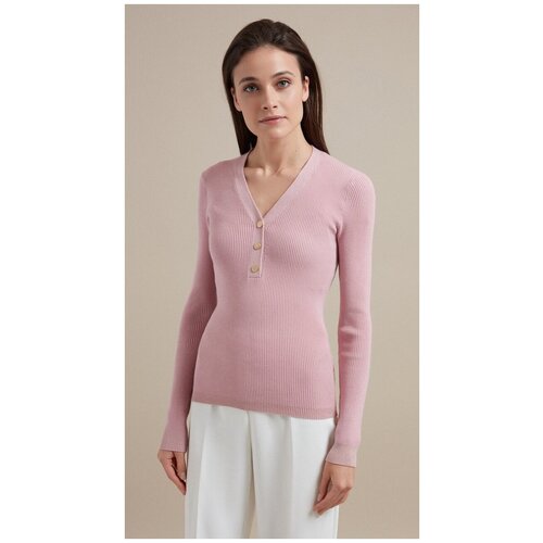 фото Пуловер zarina, размер 42(xs), розовый