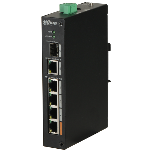 Dahua DH-PFS3106-4ET-60 4-портовый неуправляемый коммутатор с Рое уличное исполнение 799700₽