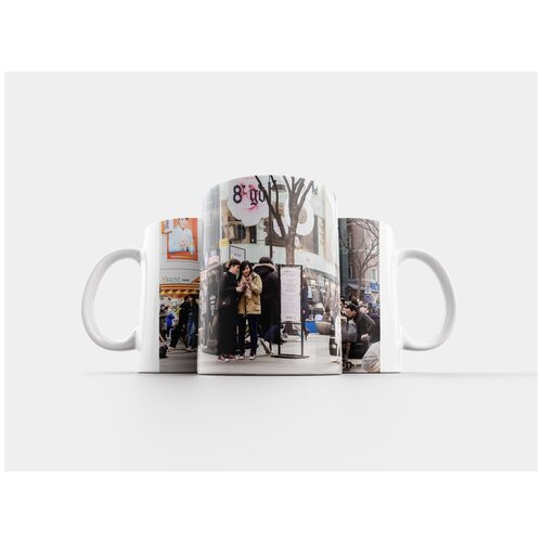 фото Кружка "улица, свет, городской" 320 мл lotsprints