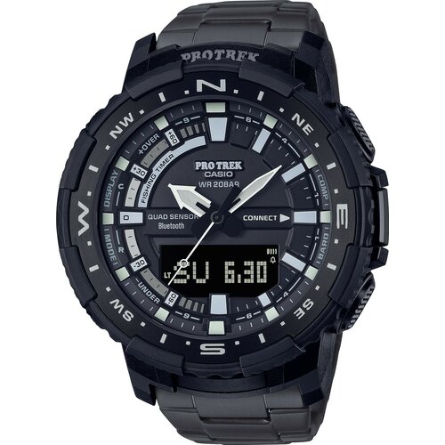 Наручные часы CASIO Pro Trek PRT-B70YT-1E, черный