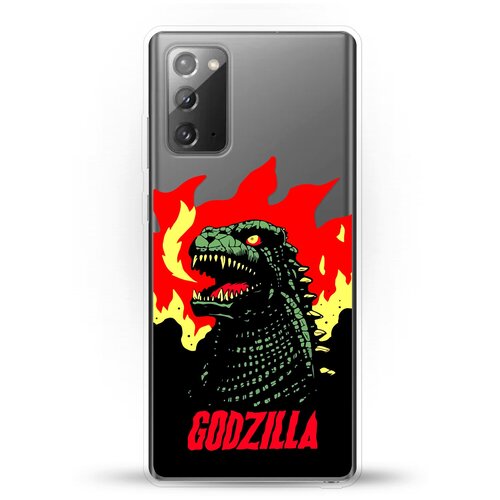 фото Силиконовый чехол годзила на samsung galaxy note 20 andy & paul