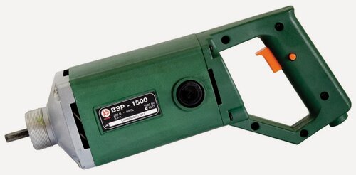 Изображение товара Электрический привод глубинного вибратора калибр ВЭР-1500 зеленый