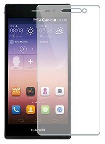 Huawei Ascend P7 защитный экран Гидрогель Прозрачный (Силикон) 1 штука