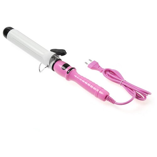 Плойка Luazon LW-04 50 Вт керамическое покрытие d38 мм 180С розовая 203800₽