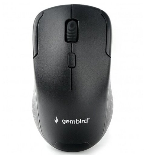 Мышь беспроводная Gembird MUSW-405 2.4ГГц, 3 кнопки + колесо кнопка,1600DPI черный
