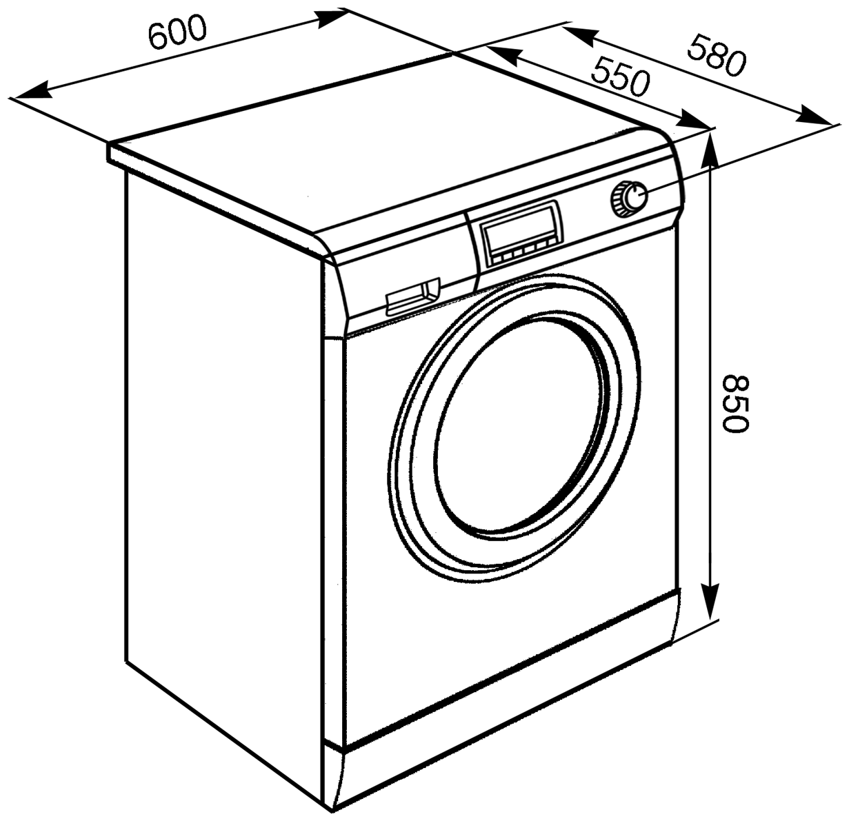 Стирально-сушильная машина Smeg - фото №6