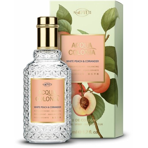 4711 одеколон Acqua Colonia White Peach & Coriander, 100 мл