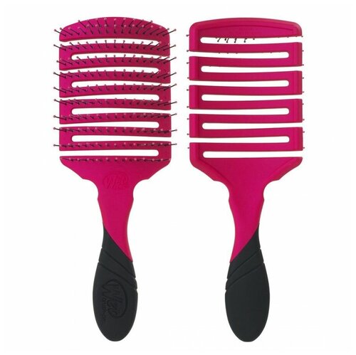 Щетка Wet Brush Pro Flex Dry Paddle Pink розовая, с мягкой ручкой для быстрой сушки волос