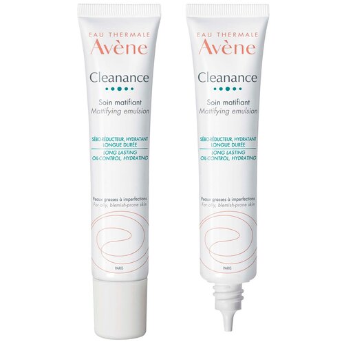 Avene Cleanance MAT матирующая эмульсия против жирного блеска, 40 мл