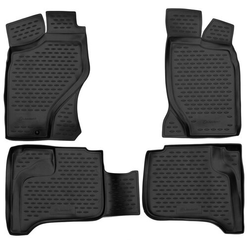 фото Element коврики в салон nissan np300 2008->, 4 шт. (полиуретан)