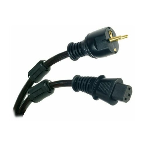 Кабель силовой Schuko - IEC C13 Real Cable PSKAP25 2.5m ln007783 graphene 7n occ shielding coaxial mixed earphone cable for sennheiser hd477 hd497 hd212 pro eh250 eh350 headphone 2 5mm