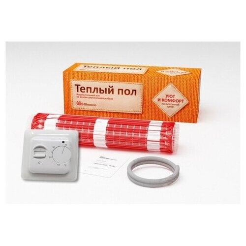 Нагревательный мат Warmstad WSM 485 Вт320 квм с терморегулятором 5254₽