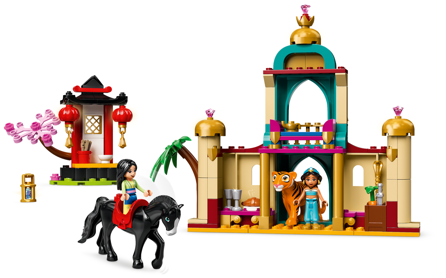 Конструктор Lego Disney Princess Приключения Жасмин и Мулан, - фото №5