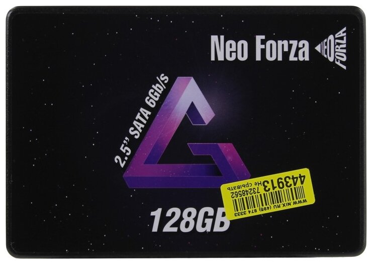 SSD 128 Gb Sata 6Gb/s Neo Forza (nfs011sa328-6007200) 2.5" 3D TLC