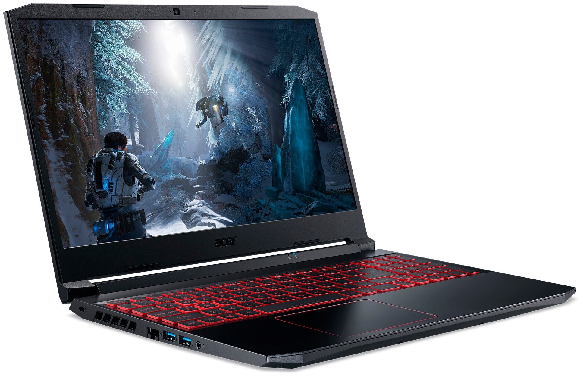 Ноутбук Acer Nitro 5 AN515-55-50K7 NHQB0ER008 Intel Core i5 10300H 25Ghz8192Mb512Gb SSDnVidia GeForce RTX 3050 4096MbWi-FiBluetoothCam1561920x1080Windows 10 Home 64-bit