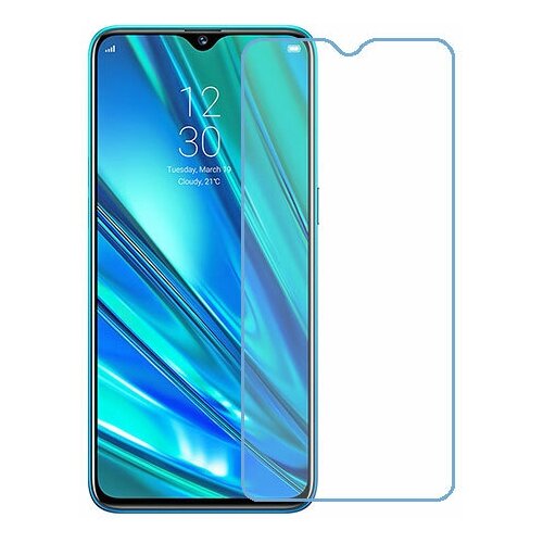 realme q3i 5g защитный экран из нано стекла 9h одна штука Realme Q защитный экран из нано стекла 9H одна штука