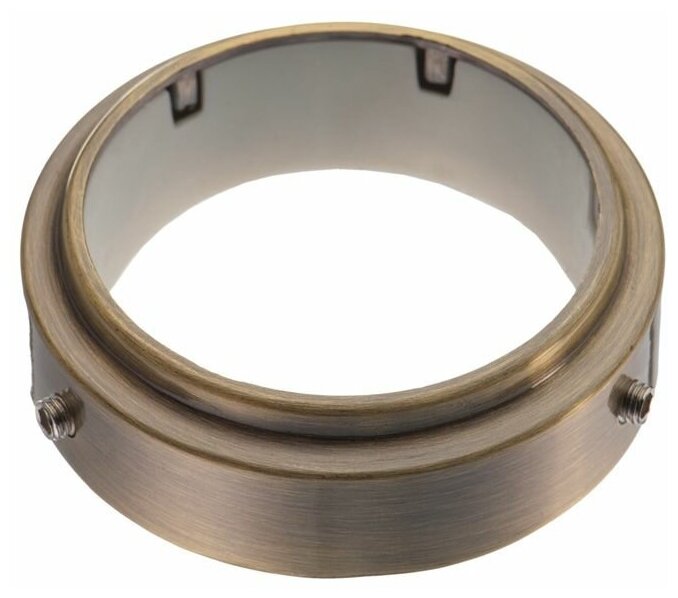 Крепежное кольцо для трубы диаметр 50 мм бронза (комплект 2 шт.) - фотография № 2