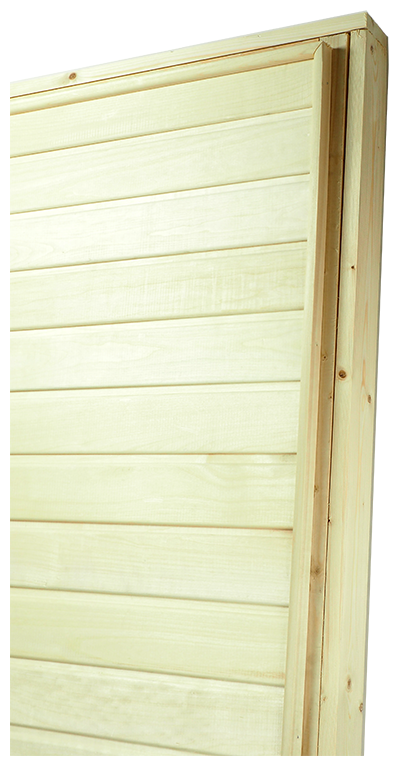 Дверь для бани осина глухая, без петель (1700х700 мм) - фотография № 2